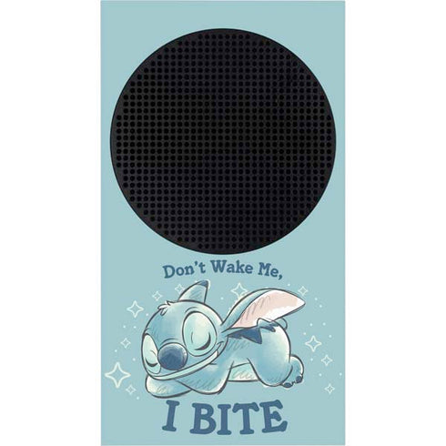 Disney Lilo and Stitch Dont Wake Me I Bite Xbox Series S Console Skin