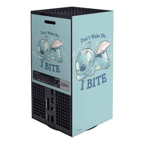 Disney Lilo and Stitch Dont Wake Me I Bite Xbox Series X Bundle Skin