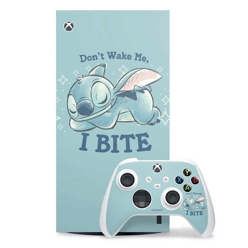 Disney Lilo and Stitch Dont Wake Me I Bite XBox Series X Digital Edition Bundle Skin