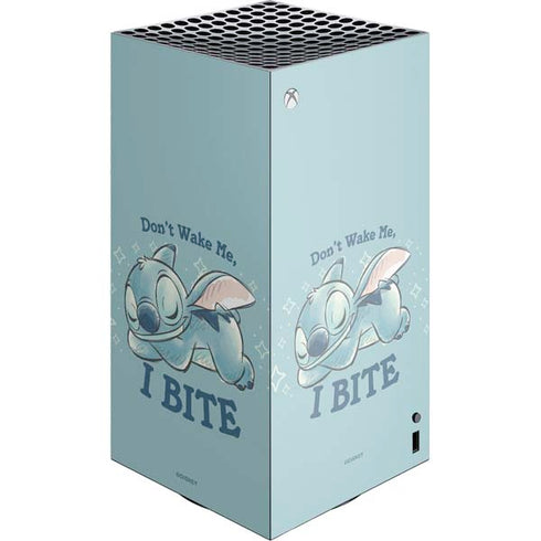 Disney Lilo and Stitch Dont Wake Me I Bite Xbox Series X Skins