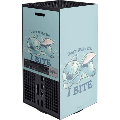 Disney Lilo and Stitch Dont Wake Me I Bite XBox Series X Digital Edition Console Skin