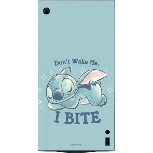 Disney Lilo and Stitch Dont Wake Me I Bite XBox Series X Digital Edition Console Skin