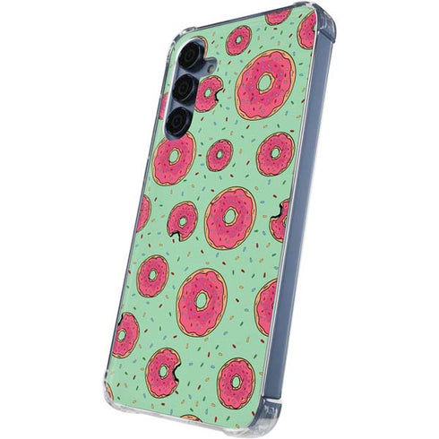 Donuts Foodie Galaxy A55 5G Clear Case
