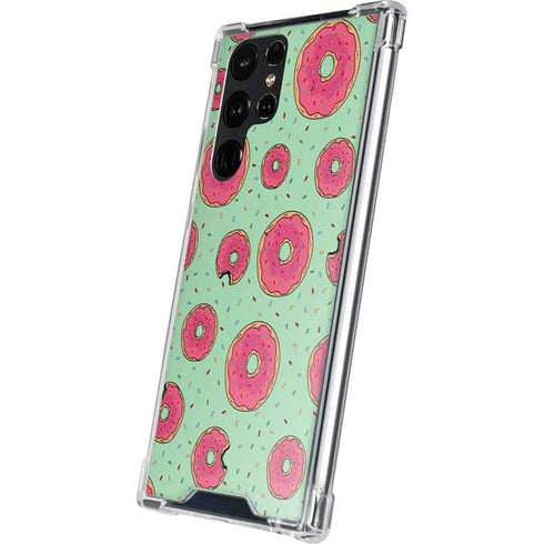 Donuts Foodie Galaxy S23 Ultra Clear Case