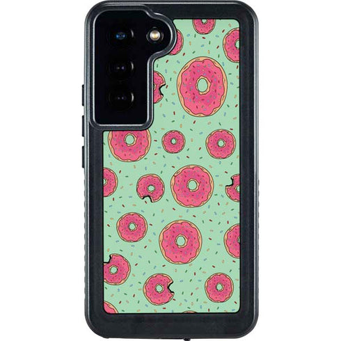 Donuts Foodie Galaxy S24 Waterproof Case