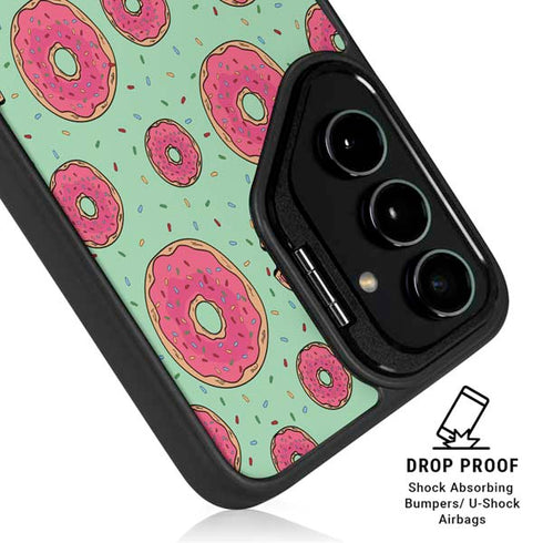 Donuts Foodie Galaxy S25 FE Kickstand Case