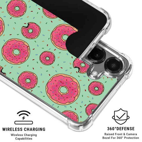 Donuts Foodie Galaxy S26 Plus Clear Case