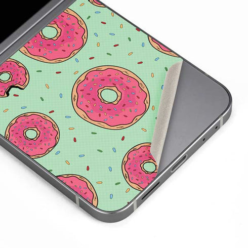 Donuts Foodie Galaxy Z Flip6 Skin