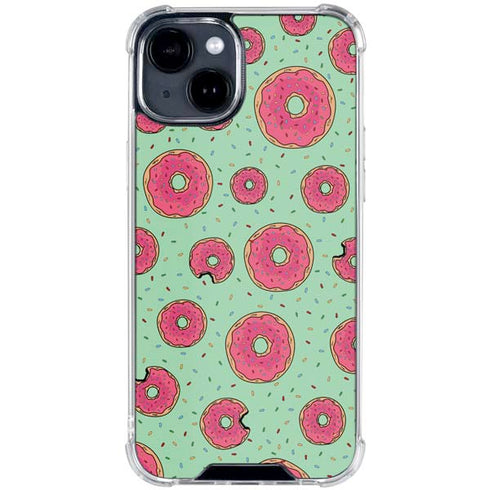 Donuts Foodie iPhone 15 Clear Case