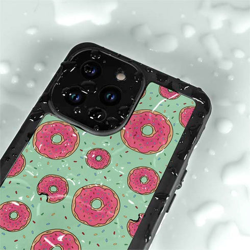 Donuts Foodie iPhone 15 Pro Waterproof Case