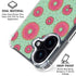 Donuts Foodie iPhone 16 Plus Clear Case