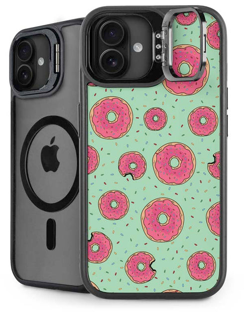 Donuts Foodie iPhone 16 Plus Kickstand Case