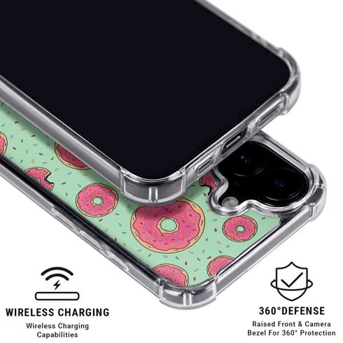 Donuts Foodie iPhone 16 Plus MagSafe Case
