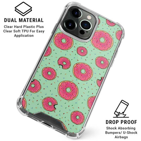 Donuts Foodie iPhone 16 Pro Max Clear Case