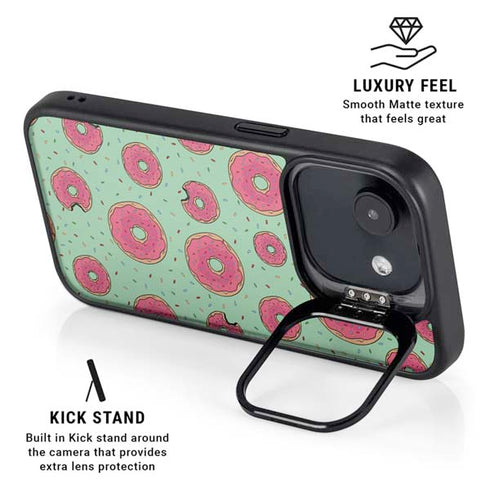 Donuts Foodie iPhone 16e Kickstand Case