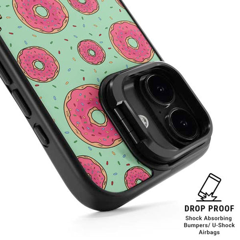 Donuts Foodie iPhone 17 Kickstand Case