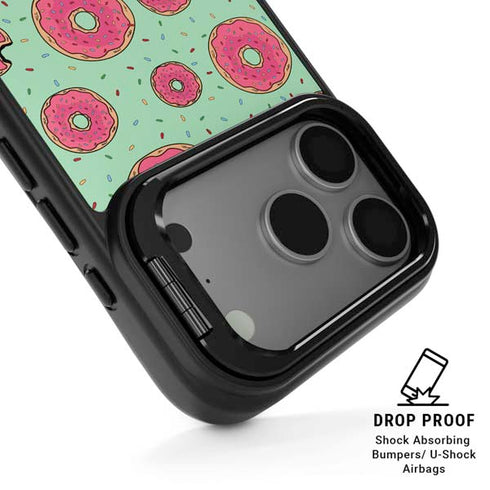 Donuts Foodie iPhone 17 Pro Kickstand Case