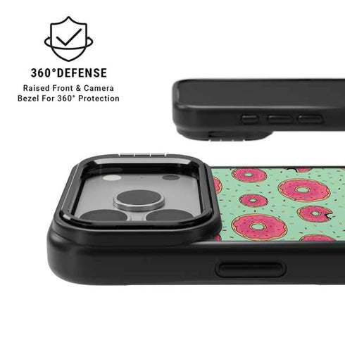 Donuts Foodie iPhone 17 Pro Max Kickstand Case