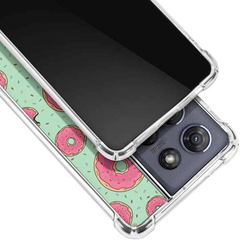 Donuts Foodie Moto G Play 5G (2025) Clear Case