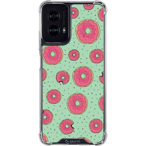Donuts Foodie Moto G Power 5G (2024) Clear Case