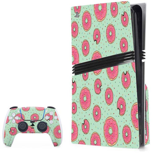 Donuts Foodie PS5 Pro Disk Bundle Skin