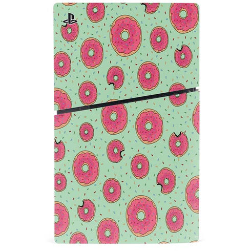 Donuts Foodie PS5 Slim Digital Edition Console Skin