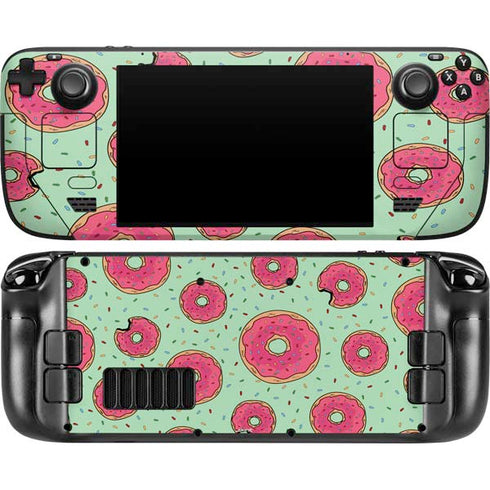 Donuts Foodie Steam Deck Handheld Gaming Computer OLED Skin