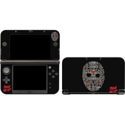 Warner Bros Friday the 13th Doomed Nintendo Skins