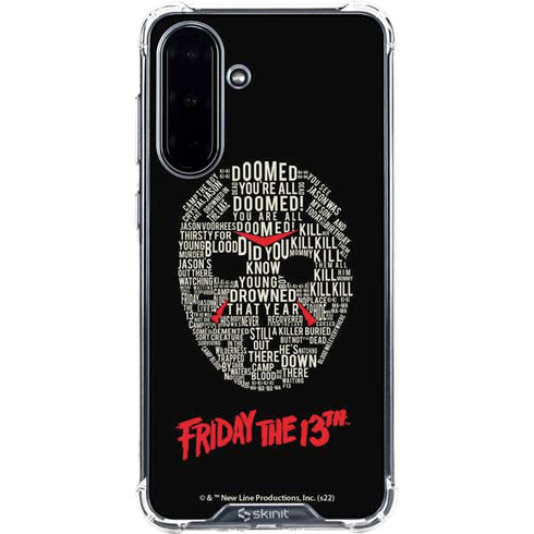 Warner Bros Friday the 13th Doomed Galaxy A36 5G Clear Case