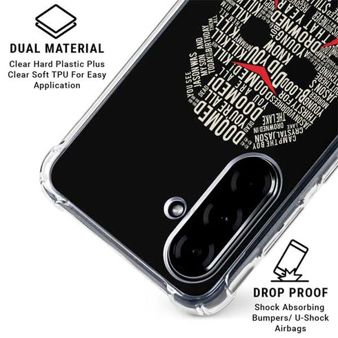 Warner Bros Friday the 13th Doomed Galaxy A36 5G Clear Case