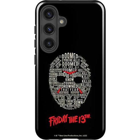 Warner Bros Friday the 13th Doomed Galaxy S25 Impact Case