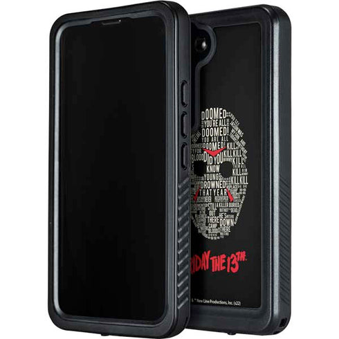 Warner Bros Friday the 13th Doomed Galaxy S24 Plus Waterproof Case