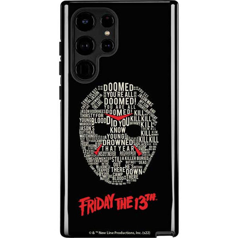 Warner Bros Friday the 13th Doomed Galaxy S25 Ultra Impact Case