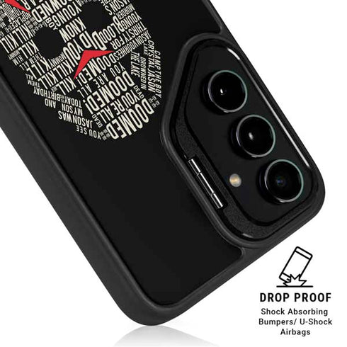 Warner Bros Friday the 13th Doomed Galaxy S24 Ultra Kickstand Case