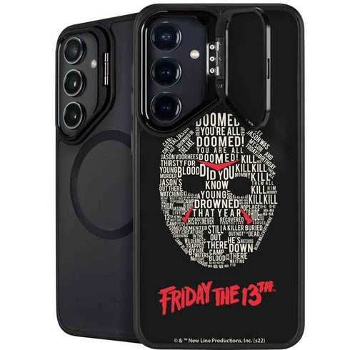 Warner Bros Friday the 13th Doomed Galaxy S26 Kickstand Case