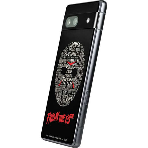 Warner Bros Friday the 13th Doomed Google Pixel 7a Skin