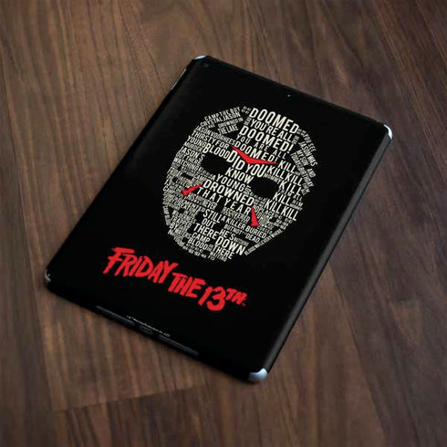 Warner Bros Friday the 13th Doomed Apple iPad Skin