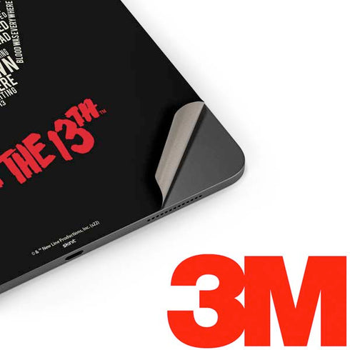 Warner Bros Friday the 13th Doomed Apple iPad Pro Skin