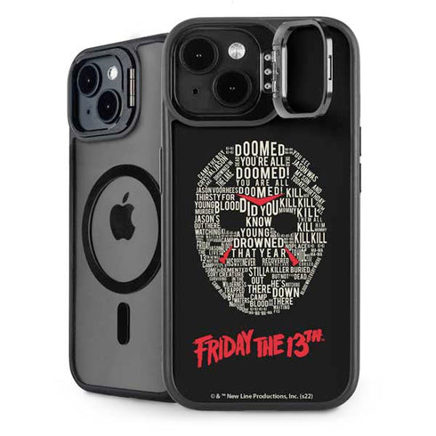 Warner Bros Friday the 13th Doomed iPhone 13 Kickstand Case