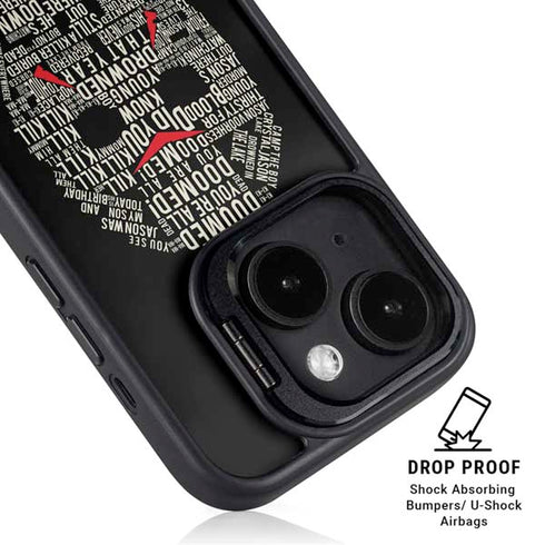 Warner Bros Friday the 13th Doomed iPhone 13 Kickstand Case