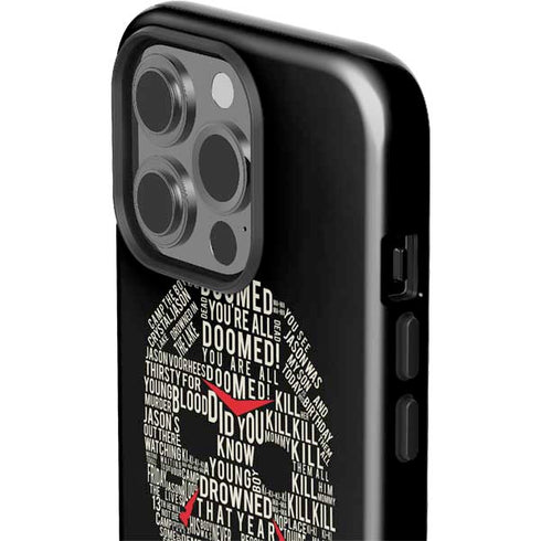 Warner Bros Friday the 13th Doomed iPhone 15 Pro Impact Case