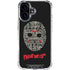 Warner Bros Friday the 13th Doomed iPhone 16 Plus Clear Case