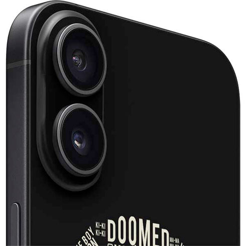 Warner Bros Friday the 13th Doomed iPhone 16 Plus Skin