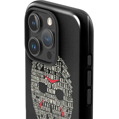 Warner Bros Friday the 13th Doomed iPhone 16 Pro Max Impact Case