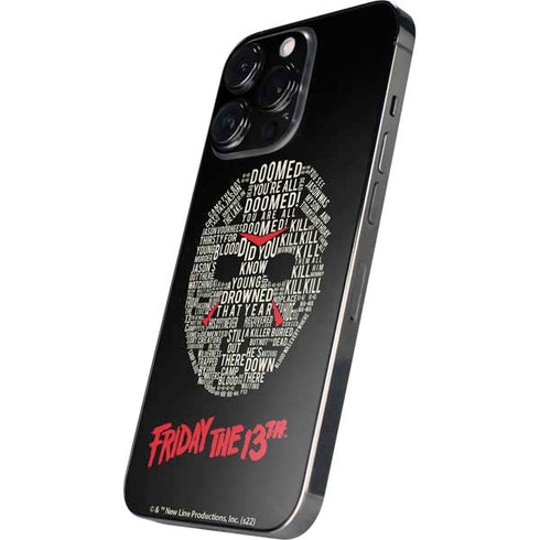 Warner Bros Friday the 13th Doomed iPhone 16 Pro Max Skin