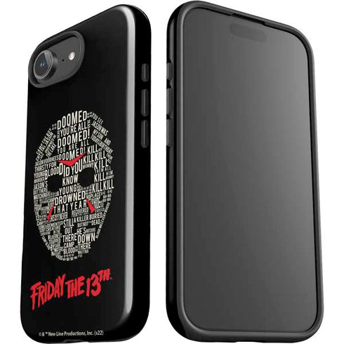 Warner Bros Friday the 13th Doomed iPhone 16e Impact Case