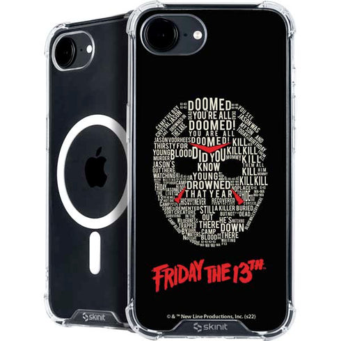 Warner Bros Friday the 13th Doomed iPhone 16e MagSafe Case