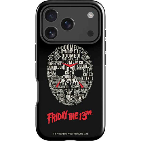 Warner Bros Friday the 13th Doomed iPhone 18 Pro Impact Case