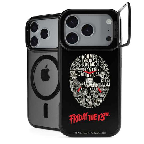 Warner Bros Friday the 13th Doomed iPhone 18 Pro Kickstand Case