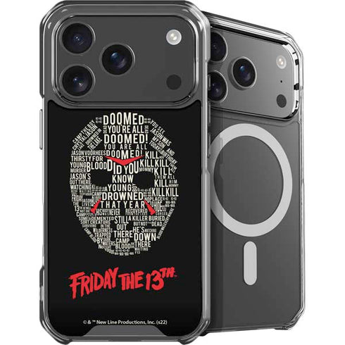 Warner Bros Friday the 13th Doomed iPhone 18 Pro MagSafe Case